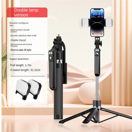 FANGTUOSI Expandable Phone Tripod With Selfie Light Remote by zapcart