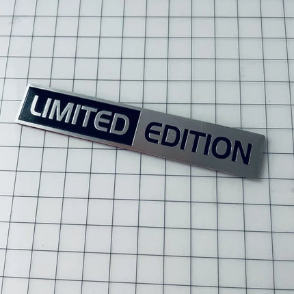 YesPlease 3D Metal Limited Edition Car Emblem Sticker by zapcart