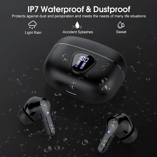 Uyuxio Wireless Earbuds ENC Cancelling BT53 For Commute by zapcart