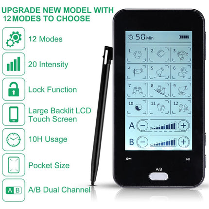 ASTEC EMS Muscle Stimulator For Back Pain Relief Remote by zapcart