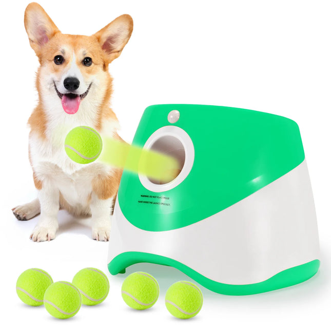 Dog Ball Launcher For Dogs Adjustable Distance With Toys by zapcart