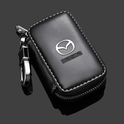 Mazda Leather Key Case Multi Function Key Bag For Mazda Owners