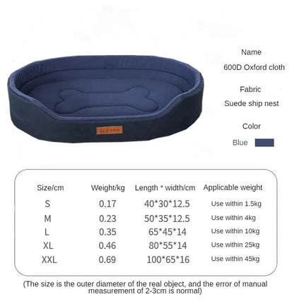 ZhejiangChoice Dog Bed For Large Dogs Fluffy Cozy Cushion by zapcart