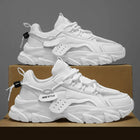 Letcomfit Mens Breathable Thick Soles Casual Sneakers by zapcart