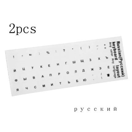 BUBM Keyboard Letter Stickers Waterproof Durable For Laptop by zapcart