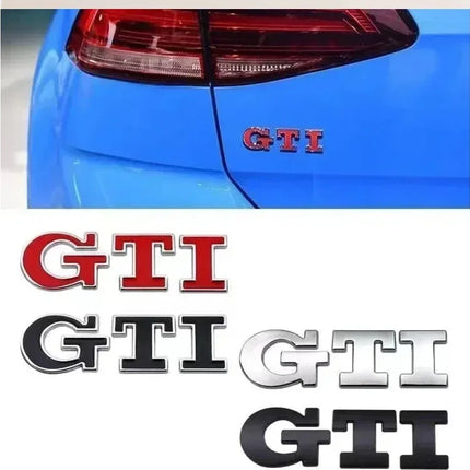 Hign-concerned 3D Metal GTI Badge For VW Golf GTI Rear Trunk by zapcart