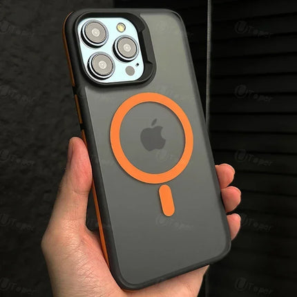 Astubia iPhone Magnetic Case Matte Frosted Shockproof Pro by zapcart