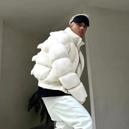 NIGO 3D Down Ski Jacket For Men Women Winter Premium Comfort by zapcart
