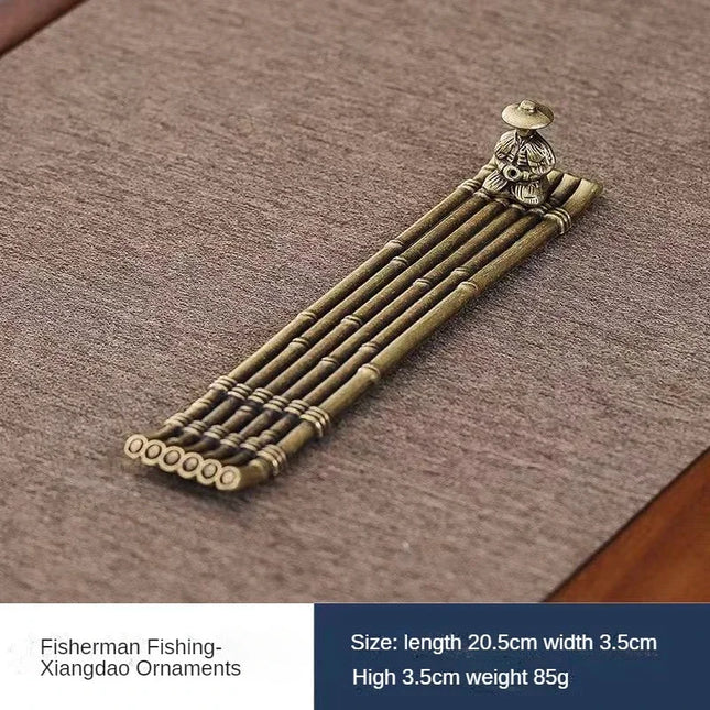 Choice Japanese Style Incense Holder Boat For Men Calming by zapcart