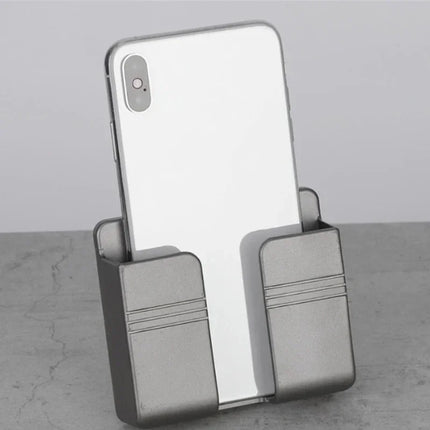 VIKEFON Wall Mounted Phone And Remote Holder Storage Box by zapcart