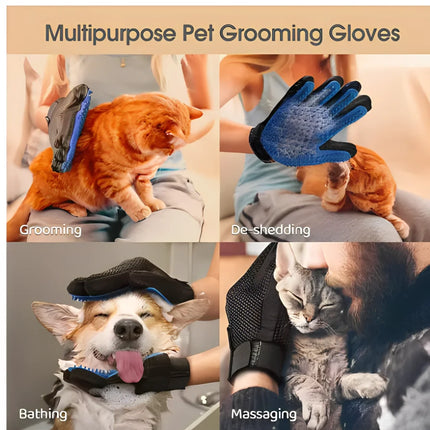 ZhejiangChoice Pet Hair Glove Grooming Brush for Dogs Cats by zapcart