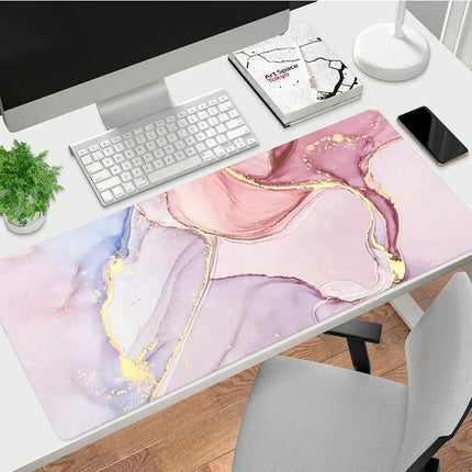 Olnylo Marble Pattern Large Gaming Mouse Pad Anti Slip by zapcart