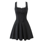 YENKYE Women Blue Elegant Party Mini Dress A Line Lace by zapcart