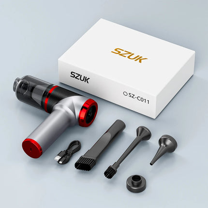 SZUK Wireless Car Vacuum Cleaner Strong Suction Portable by zapcart