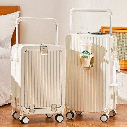Vnelstyle Unisex PC Luggage Spinner Case 20 22 24 26 Inch by zapcart