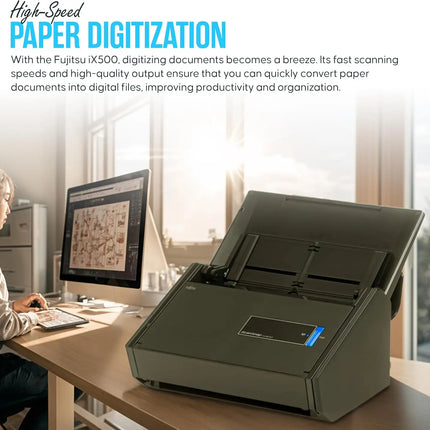 Fujitsu IX1600 Scanner Office High Speed Auto Feeder by zapcart
