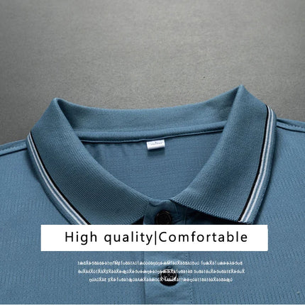 Tfetters Mens Polo Shirt Breathable Anti Wrinkle Pocket by zapcart