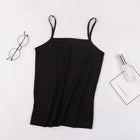 Camisole Slim Vest For Women Sexy Crop Top Black And White by zapcart