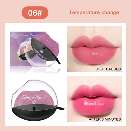 Lazy Lipstick Lip Shape Color Changing Temperature Activated by zapcart