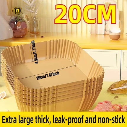 Non Stick Air Fryer Paper Liner For Baking For Home Bakers by zapcart