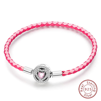 IQMAC Original Sterling Silver 925 Charm Bracelet For Women by zapcart