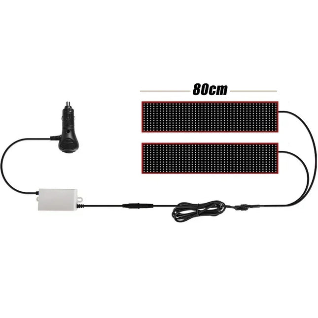 Venuswing Devil Eyes LED Matrix Panel For Cars Remote by zapcart