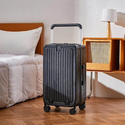 Vnelstyle Unisex PC Luggage Spinner Case 20 22 24 26 Inch by zapcart