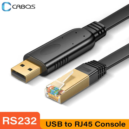Cisco USB To RJ45 Console Cable RS232 For IT Pros Laptops by zapcart
