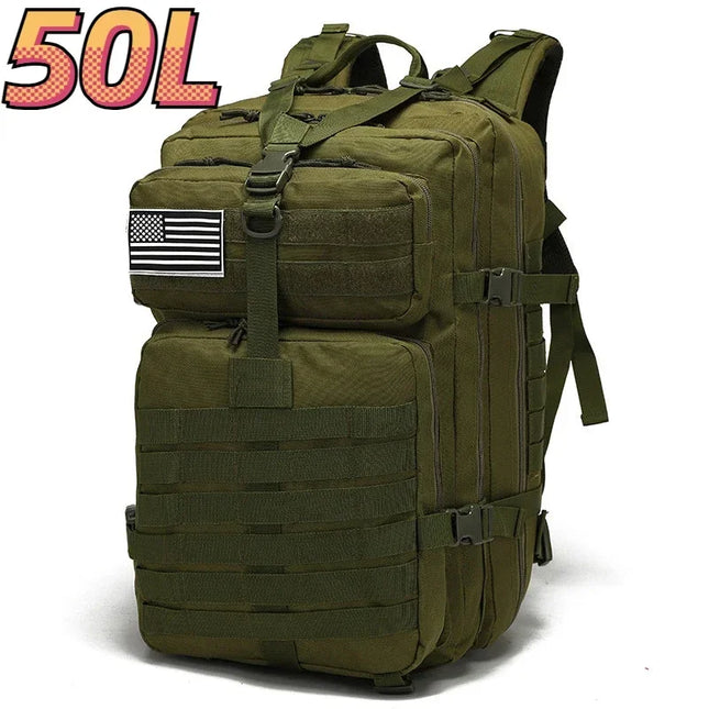 ThuramCN Waterproof Trekking Backpack 30L/50L Unisex Pack by zapcart