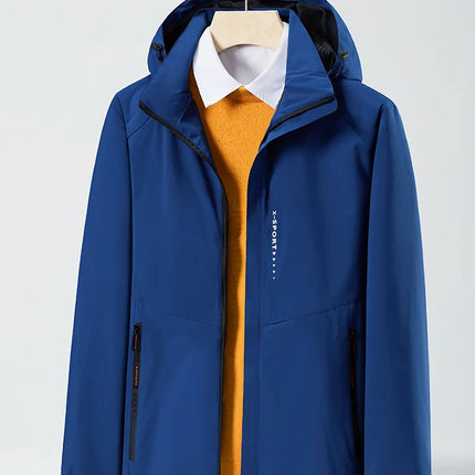 Anbican Unisex Outdoor Waterproof Windbreaker Hooded Jacket by zapcart
