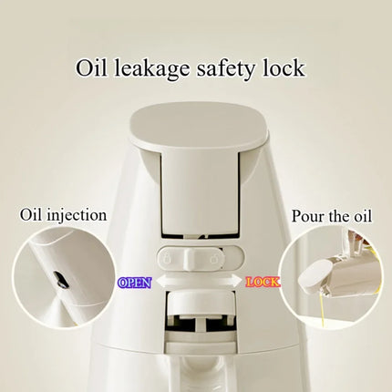 Choice 2in1 Glass Olive Oil Sprayer 500ml For Air Fryer by zapcart