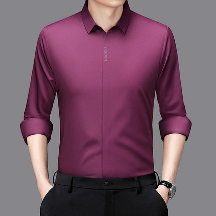 Choice Mens Wrinkle Resistant Long Sleeve Shirt Casual by zapcart