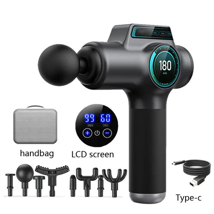 PAQIN Massage Gun Deep Tissue Relief For Neck Back Athletes by zapcart