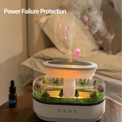 CREAROMA Raindrop Aroma Humidifier White Noise For Home
