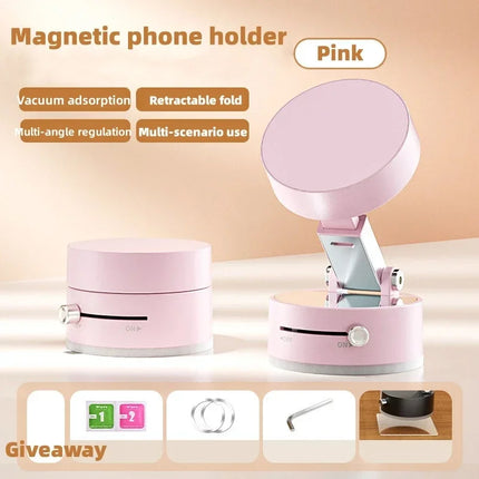 Choice Magnetic Car Phone Holder For Drivers Vacuum Suction by zapcart