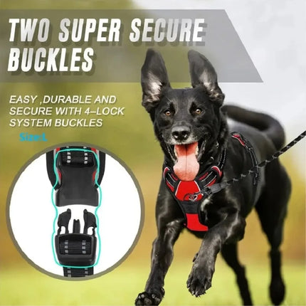 ZhejiangChoice No Pull Dog Harness For Large Dogs Reflective by zapcart