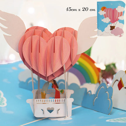 Parehope 3D Pop Up Valentine Card For Wife And Friends by zapcart