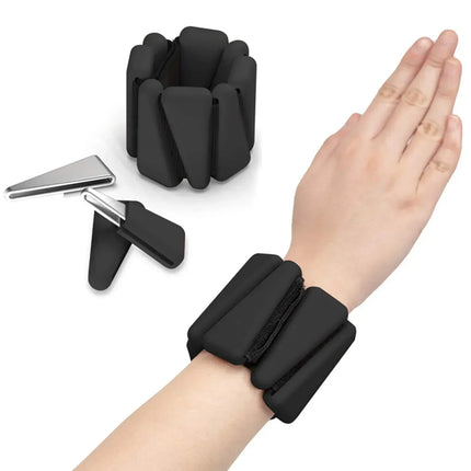 Choice Adjustable Silicone Wrist Weights 0.5 Lb For Adults by zapcart