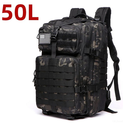 Thuram Waterproof 25L 50L Nylon Tactical Backpack Outdoors by zapcart