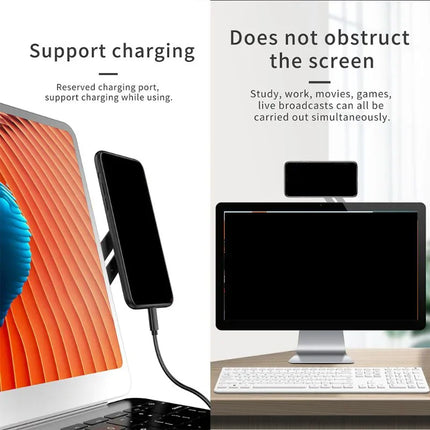 TIKUTKU Magnetic Laptop Phone Holder Adjustable Bracket by zapcart
