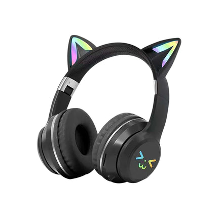 Wymect Cat Ear Wireless Headphones RGB Gift Idea For Girls by zapcart