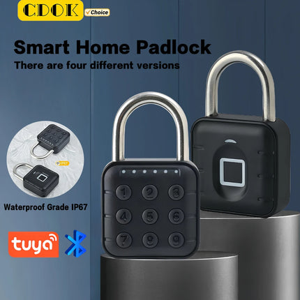 CDOK SY12 Smart Padlock IP65 Waterproof for Lockers Cabinets by zapcart
