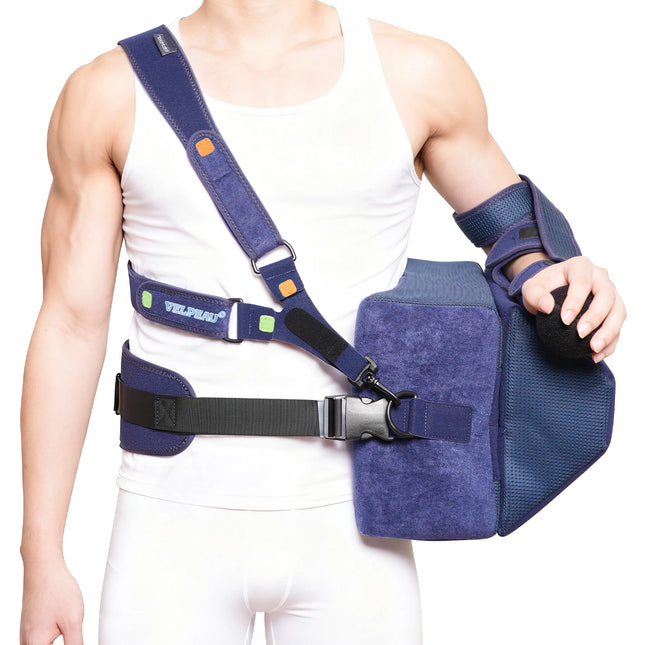 VELPEAU Shoulder Abduction Sling with Multi-angle Pillow, Shoulder Brace for Rotator Cuff Surgery and Post-Surgery Support by zapcart