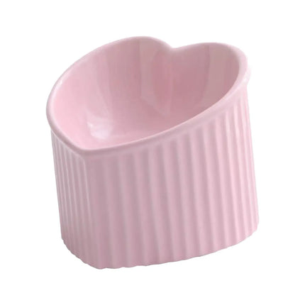 Choice Elevated Cat Bowl Tilted Anti Slip For Cats Kittens by zapcart