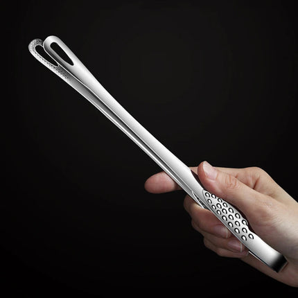 BalmyDays Stainless Steel Kitchen Tongs for Chefs 24 28 cm by zapcart