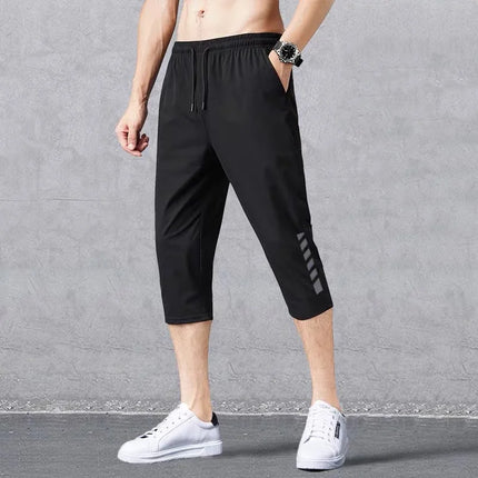 Longchengyixi Men Breathable Nylon IceSilk Shorts Plus Size by zapcart