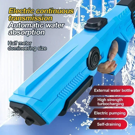 Electric Water Blaster Toy Gun For Kids USB Rechargeable by zapcart