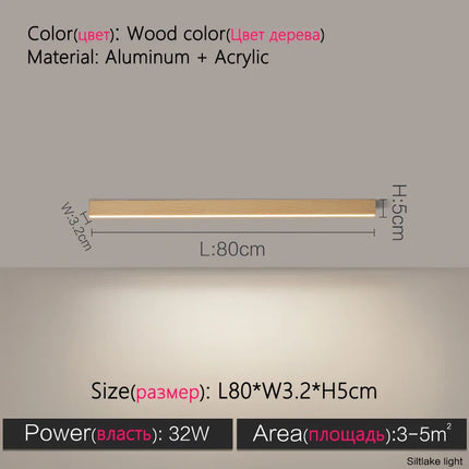 TES Long Strip Ceiling Light Office Surface Mounted LED by zapcart