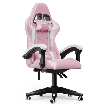 Bigzzia Ergonomic Gaming Chair For Boys With Lumbar Cushion by zapcart