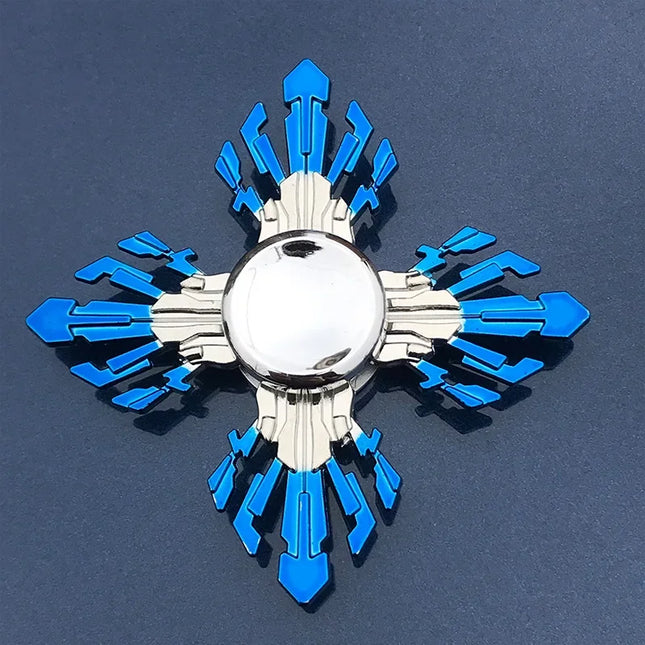 Ninja Fidget Spinner Metal Hand Spinner For Adults Relief by zapcart